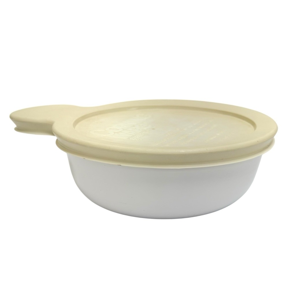 Vtg Corning Ware 15oz Grab It P-150-B Bowl w/Lid Microwave Fridge Freezer Safe